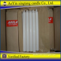 8 pcs packing White Household Candles factory china